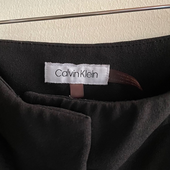 Calvin Klein Side-Striped Button Pants Size 6 - Picture 7 of 8